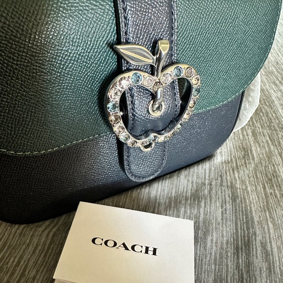 NEW Coach Leather Crossbody Big Apple - Picture 7 of 9